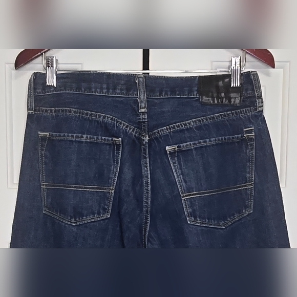 Denizen By Levi's Men's 218 Slim Fit Straight Leg Jeans 32x34 - Dark Wash Pants - Picture 4 of 6